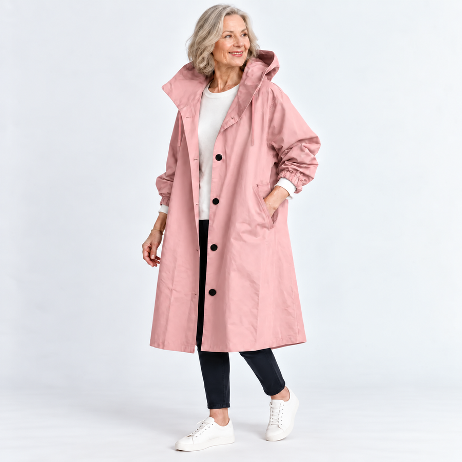 Kathryn | Hooded Longline Coat