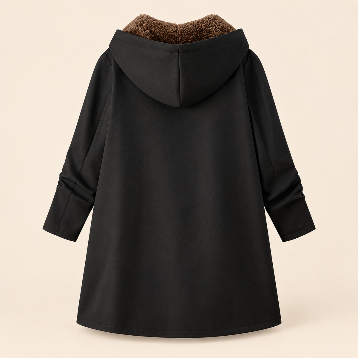 Evelyn™ | Cozy Lined Hooded Coat