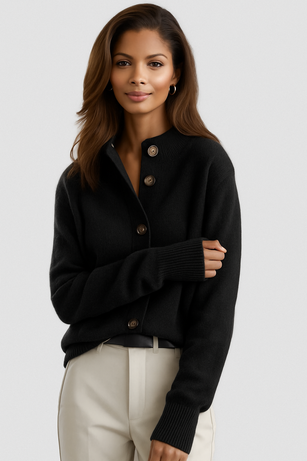 Sofia | Soft Button-Up Cardigan