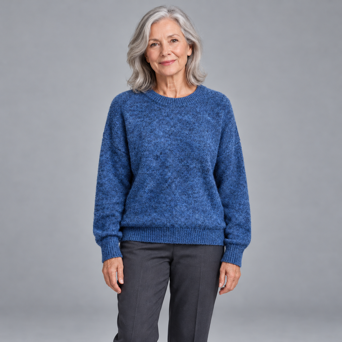 Charlotte™ | Relaxed Textured Knit Sweater