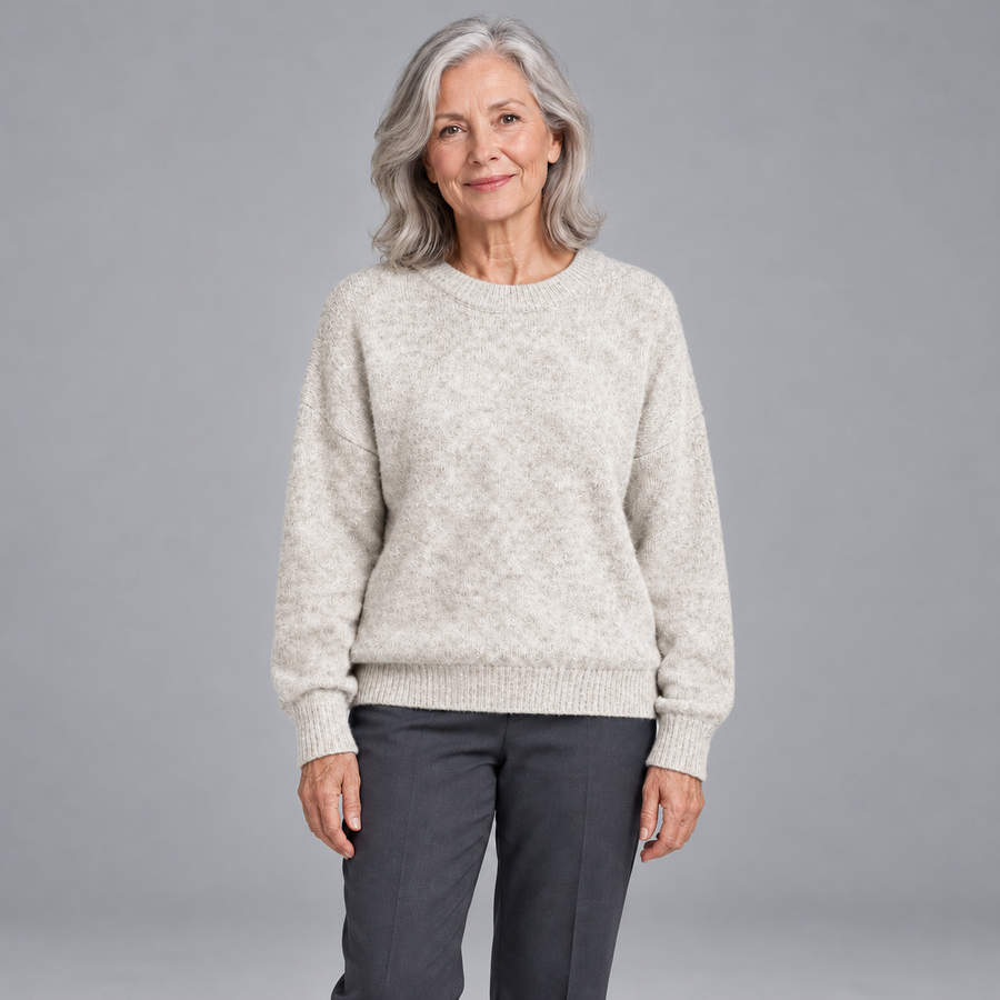 Charlotte™ | Relaxed Textured Knit Sweater