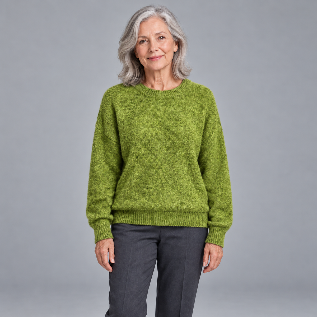 Charlotte™ | Relaxed Textured Knit Sweater