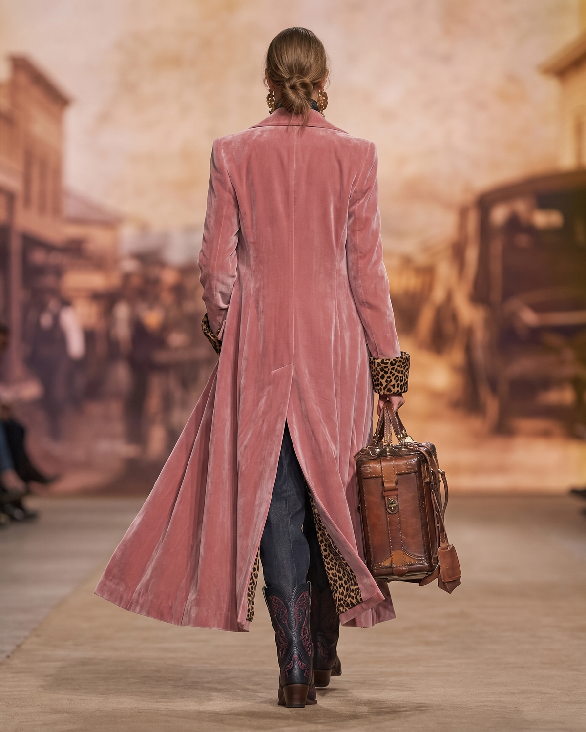 Madison | Velvet Tailored Maxi Coat