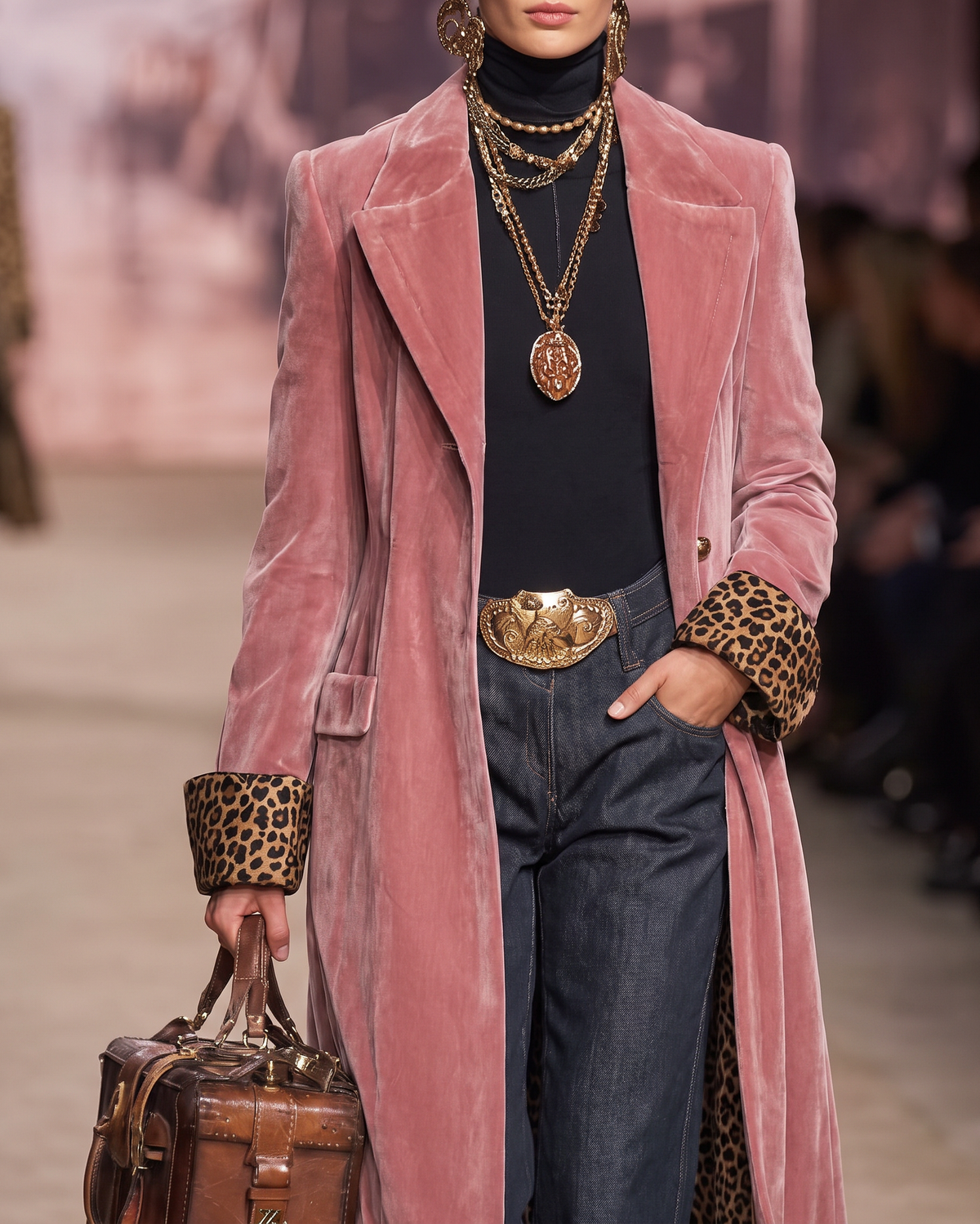 Madison | Velvet Tailored Maxi Coat