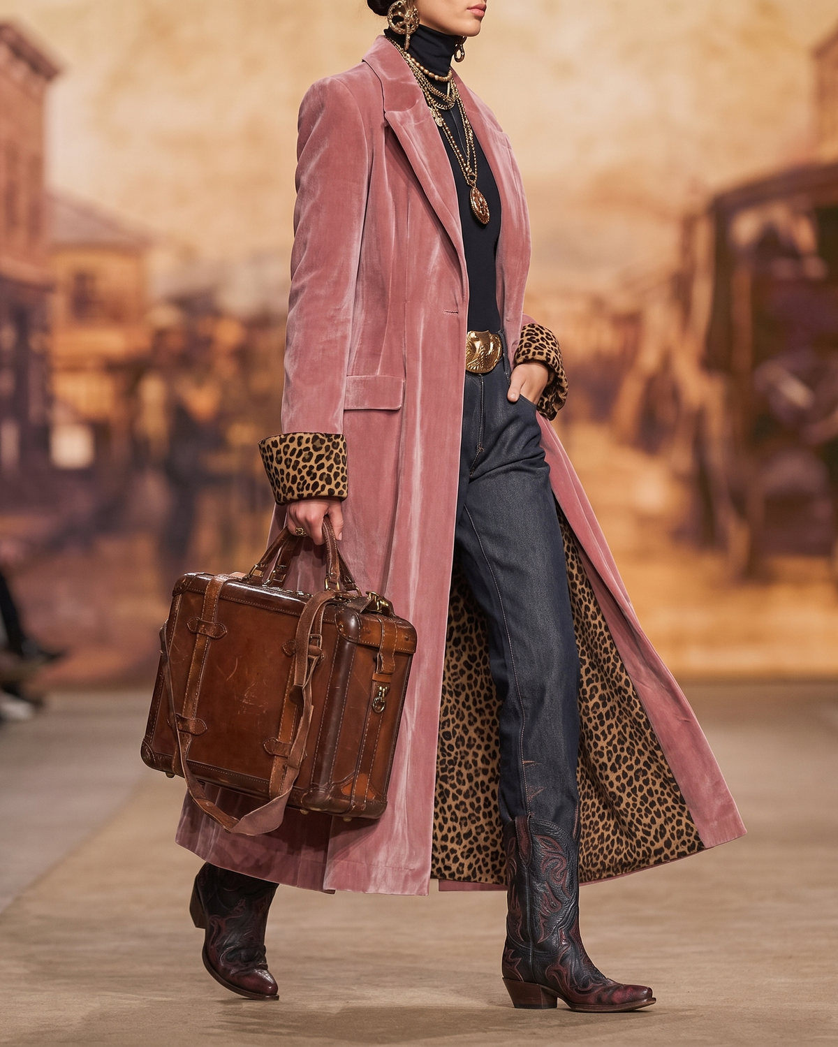 Madison | Velvet Tailored Maxi Coat